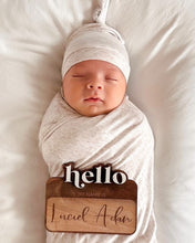 Load image into Gallery viewer, Babe Announcement Name Tag &quot;Hello My Name Is..&quot;
