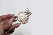 Load image into Gallery viewer, Highland Cow Tumbler Personalized Topper
