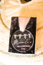 Load image into Gallery viewer, Personalized Glass Ornament
